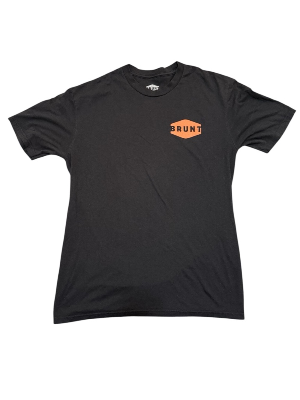 Brunt Workwear Graphic T Shirt Men’s Medium Black Short Sleeve